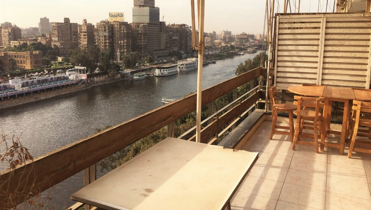 Nile View Apartment for rent fully furnished in Zamalek,