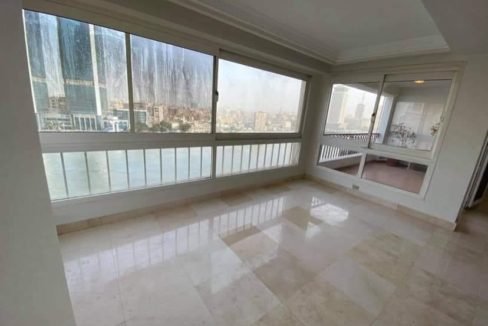 A wonderful apartment for rent, unfurnished, in Zamalek