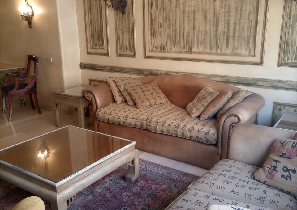 A fully furnished apartment for rent in Zamalek