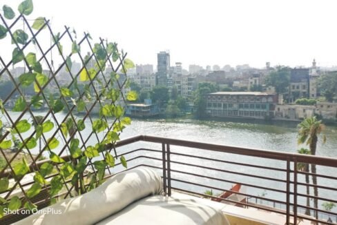 Nile view in Zamalek for rent